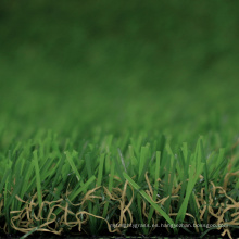 Alfombra de hierba verde artificial de aspecto natural para isla verde